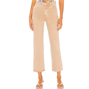 Rolla's Original High Rise Straight Sand Rigid Jeans Size 27